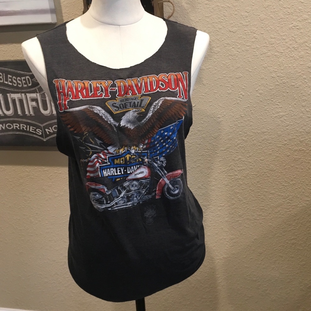 Vintage Harley Cut T-shirt